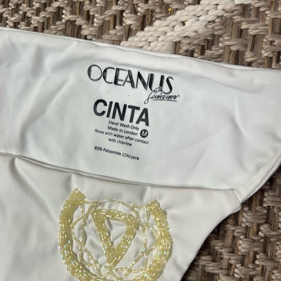 Oceanus x Cinta off the shoulder Bikini set sz M - Picture 4 of 8